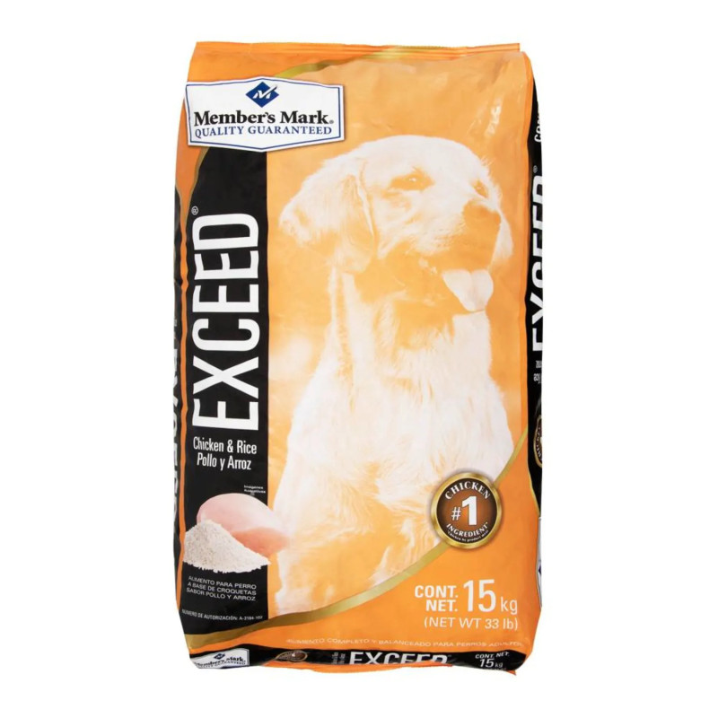 Alimento para Perros Member's Mark Exceed 15 kg